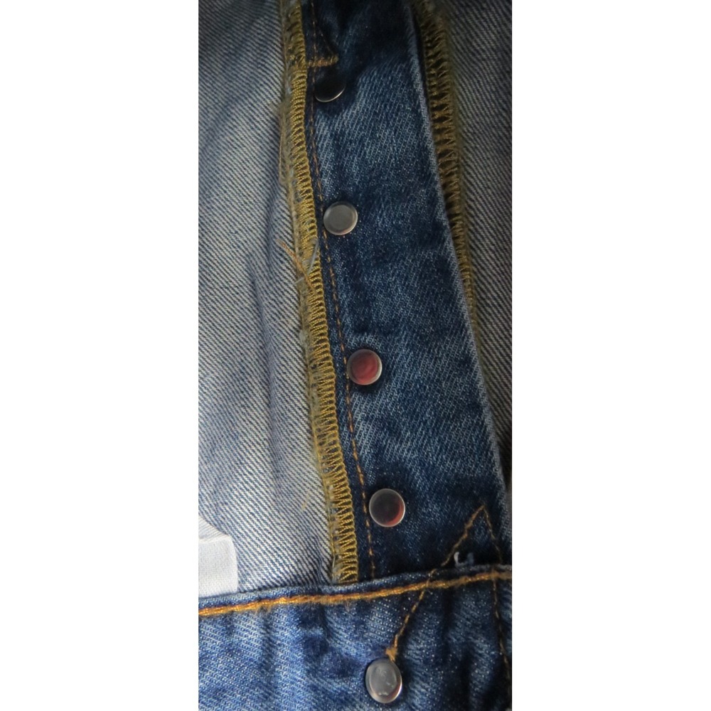 NWT Levis 501 Mens 31x36 Blue Denim Original Fit Button Fly Straight Leg Jeans - Picture 7 of 15